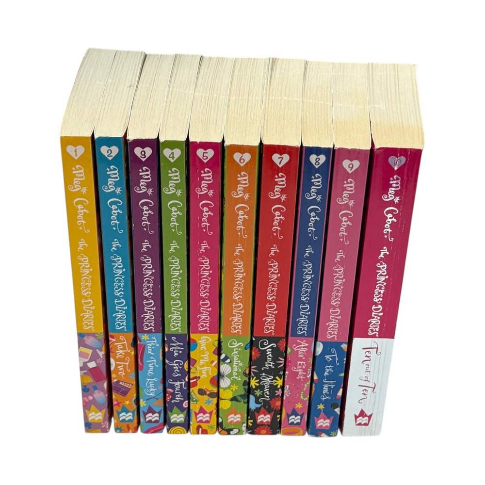 Meg Cabot The Princess Diaries PB Book 2009 Series Lot 1-10 YA
